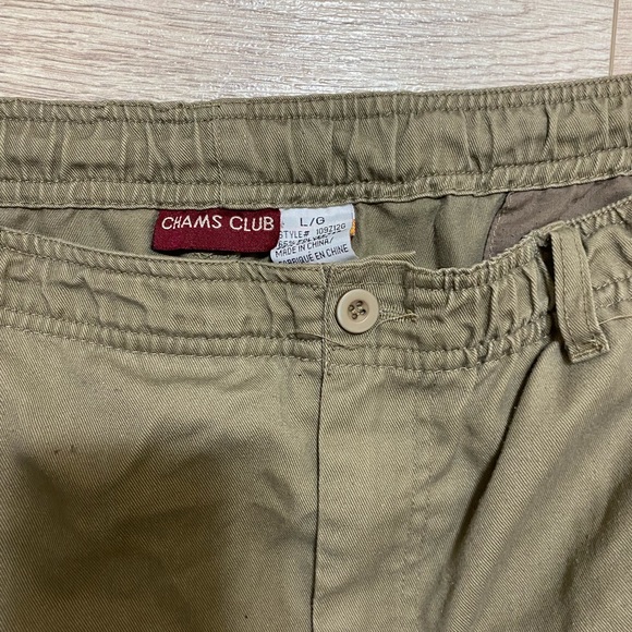 Men’s green khaki trousers - Picture 3 of 3